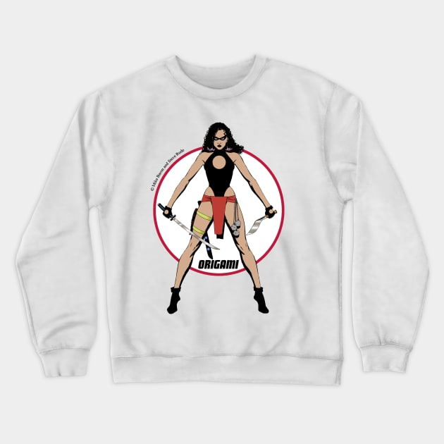 Origami Promo Crewneck Sweatshirt by Steve Rude the Dude